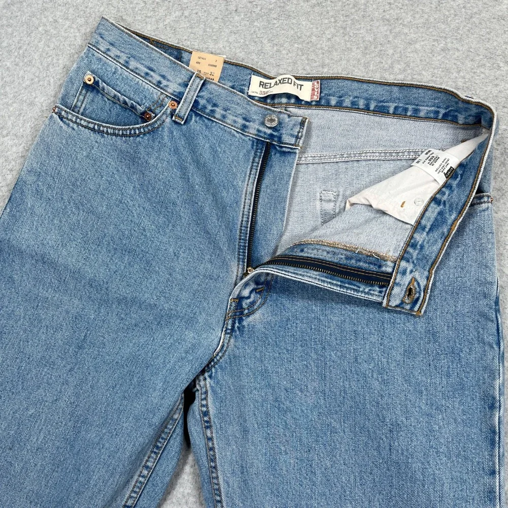 Levis 550 Jeans Mens 36x32 Blue Relaxed Fit Taper Vintage 2007 Y2K Deadstock NWT